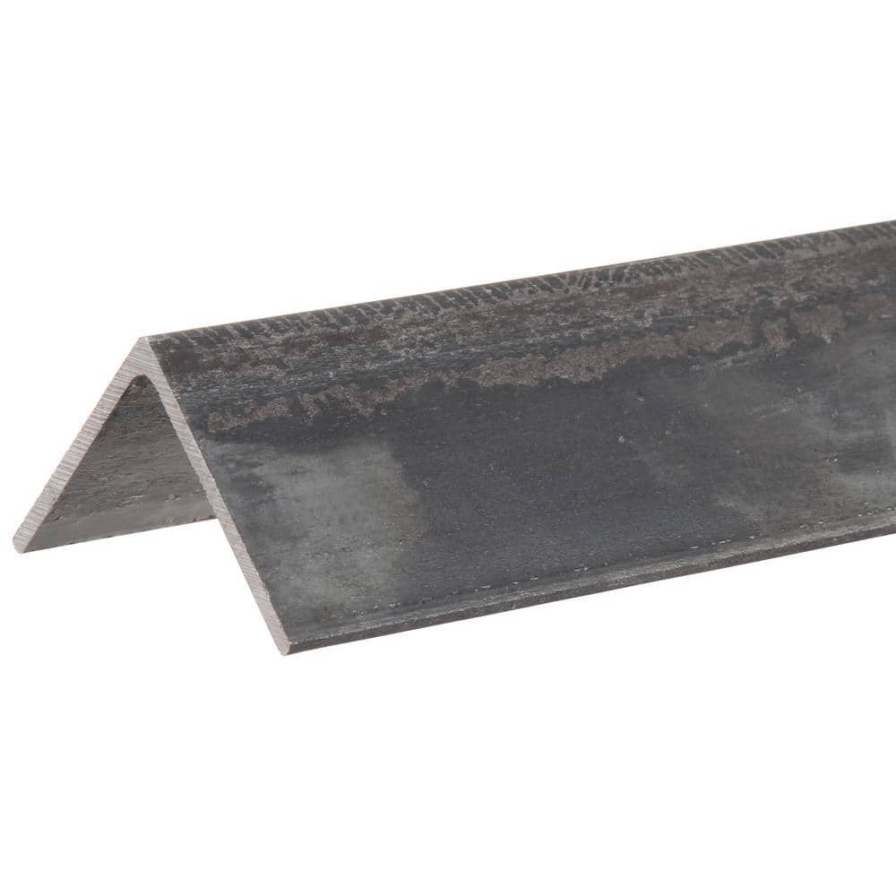 2 in. x 3 ft. – 1/8 in. Thick Plain Steel Angle - Hercitys