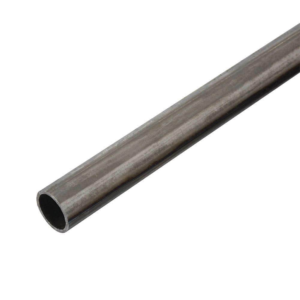 3/4 in. x 3 ft. Plain Steel Round Tube - Hercitys