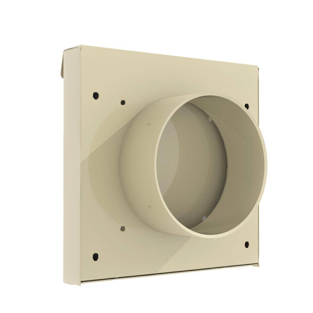 4 in. Powder Coated Steel Tan Dryer Vent - Hercitys