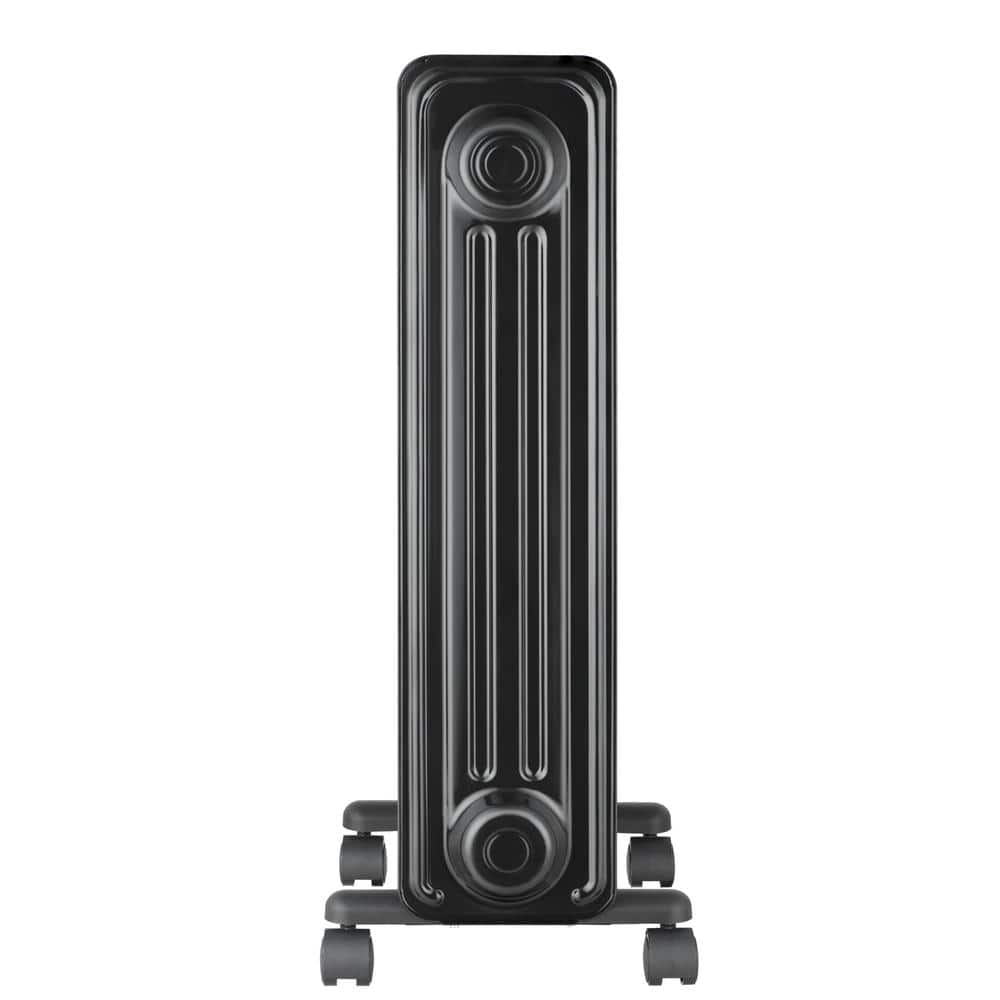 1,500-Watt Oil-Filled Radiant Electric Space Heater with Thermostat - Hercitys