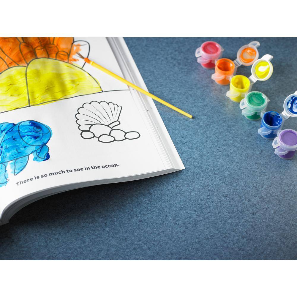 5 ft. x 12 ft. Laminate Sheet in Blue Felt with Matte Finish - Hercitys