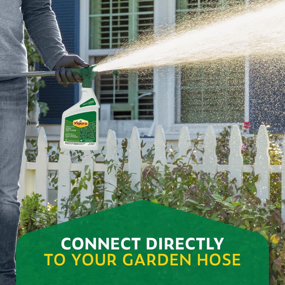 32 oz. 7,500 sq. ft. Spring Ready-to-Spray Concentrate Weed and Feed Lawn Fertilizer - Hercitys