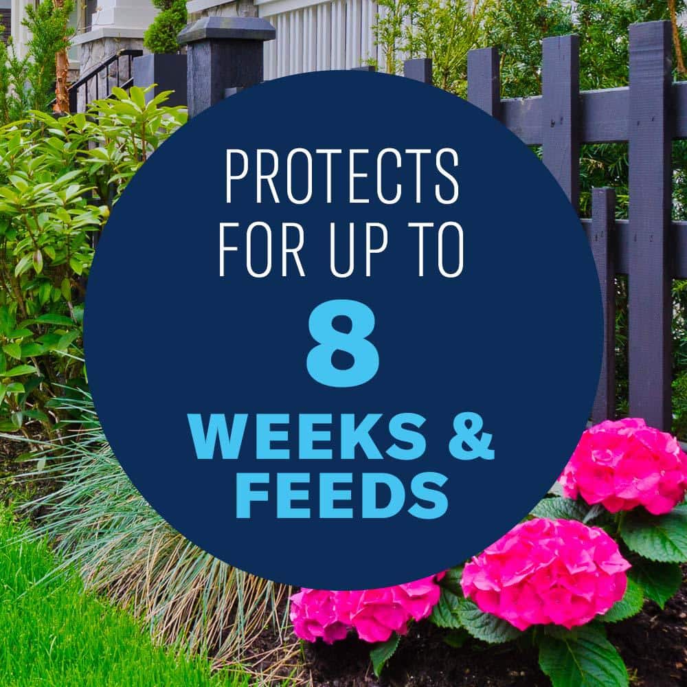 5 lbs. 2-in-1 Systemic Rose and Flower Care Ready-To-Use Granules Insect Killer (2-Pack) - Hercitys