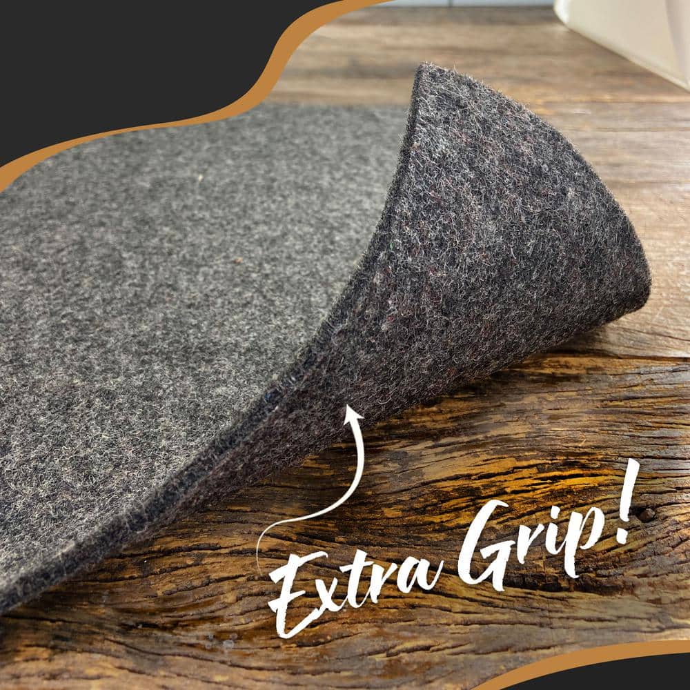 5 ft. x 7 ft. TPO Coated Felt Non-Slip Rug Pad – 1/4 in.Thick - Hercitys