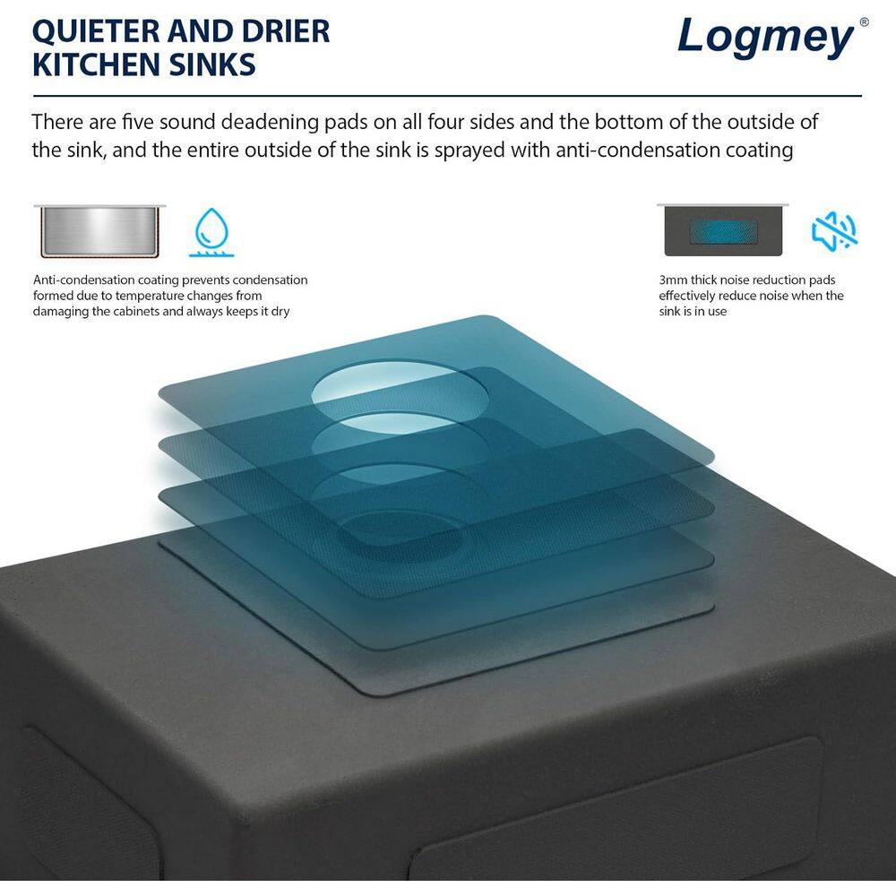 23 in. Undermount Kitchen Sink Single Bowl 16-Guage Stainless Steel Sink with Bottom Grid - Hercitys