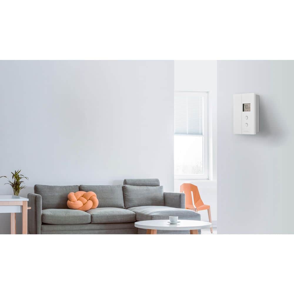 120/208/240-Volt 1000/1730/2000-Watt Non-Programmable Electronic Thermostat in White - Hercitys