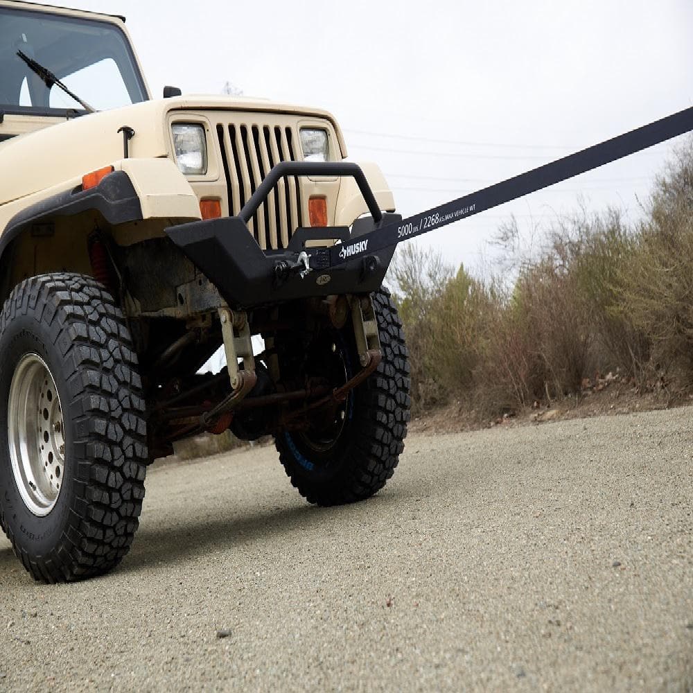 2 in. x 15 ft. Tow Strap with Hooks - Hercitys