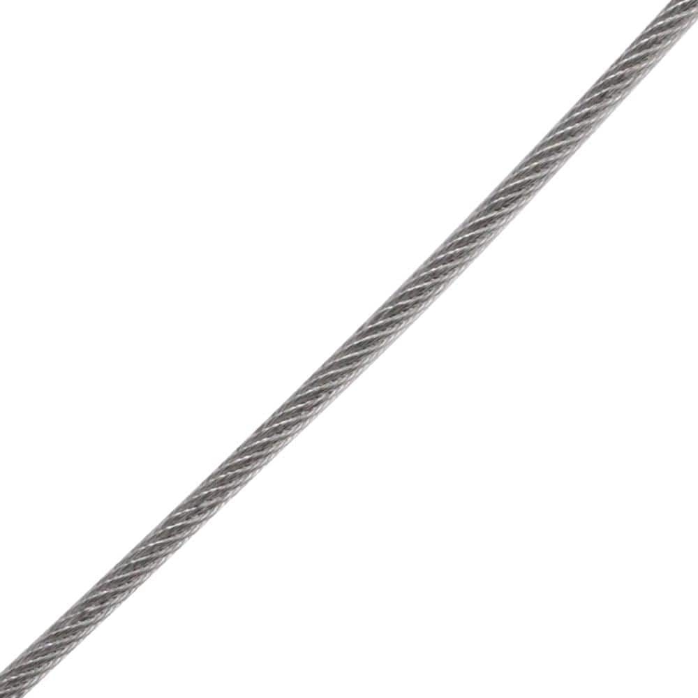 3/16 in. x 250 ft. Galvanized Vinyl Coated Steel Wire Rope - Hercitys