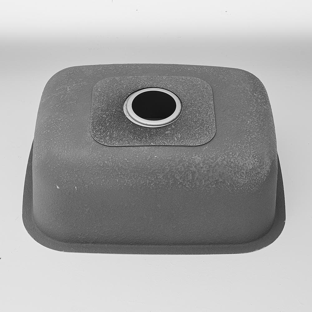 23 in. Drop in/Undermount Single Bowl 18-Gauge Stainless Steel Classic Kitchen Sink - Hercitys