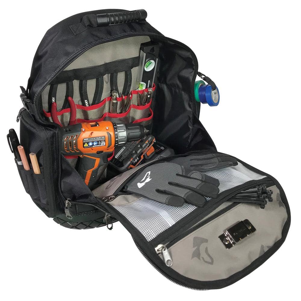 16 in. Pro Tool Backpack - Hercitys