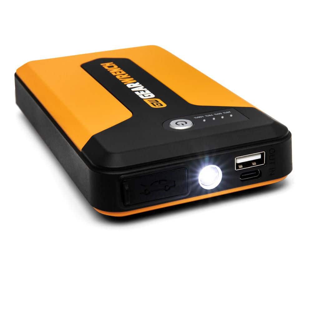 1200A 12-Volt Lithium Battery Jump Starter and Powerbank - Hercitys