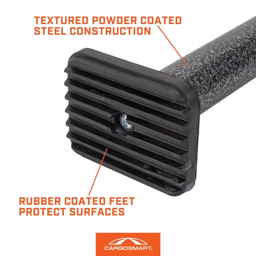 40 in. to 70 in. Adjustable Ratcheting Cargo Bar Rack - Hercitys