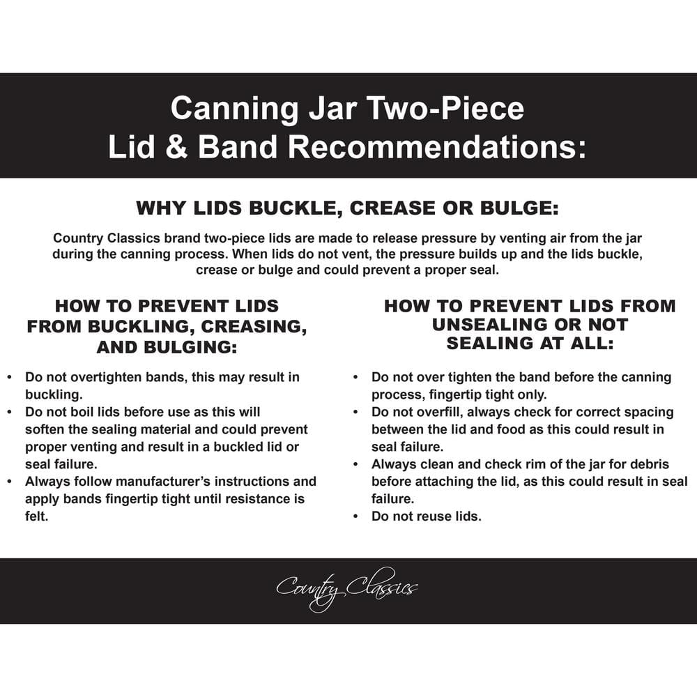 16 oz. Regular Mouth Glass Canning Jar (2 packs of 12) - Hercitys