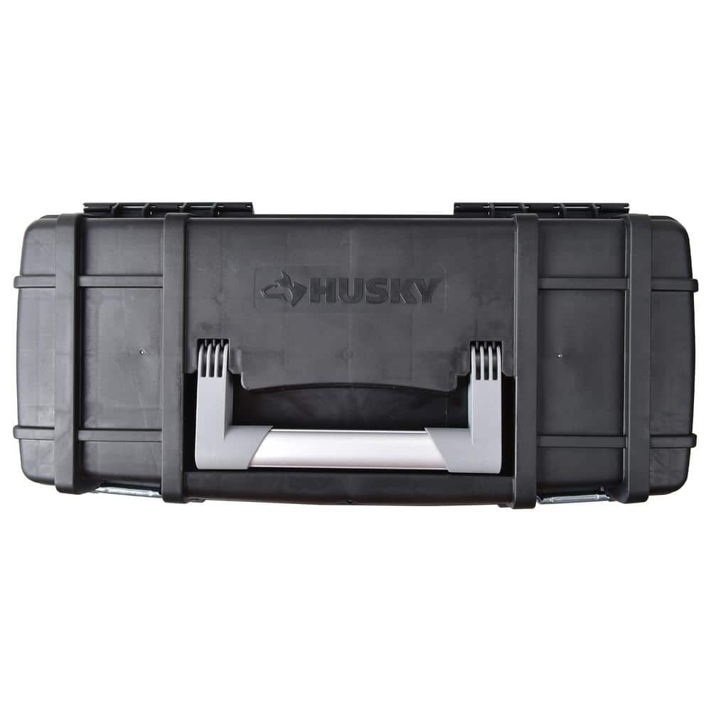 24 in. Hand Tool Box in Black - Hercitys