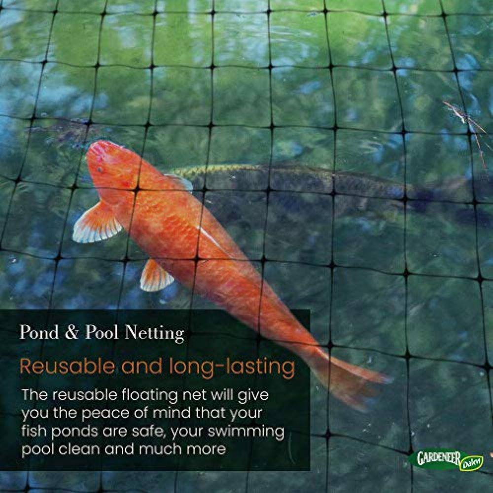 28 ft. x 45 ft. Pond and Pool Netting - Hercitys