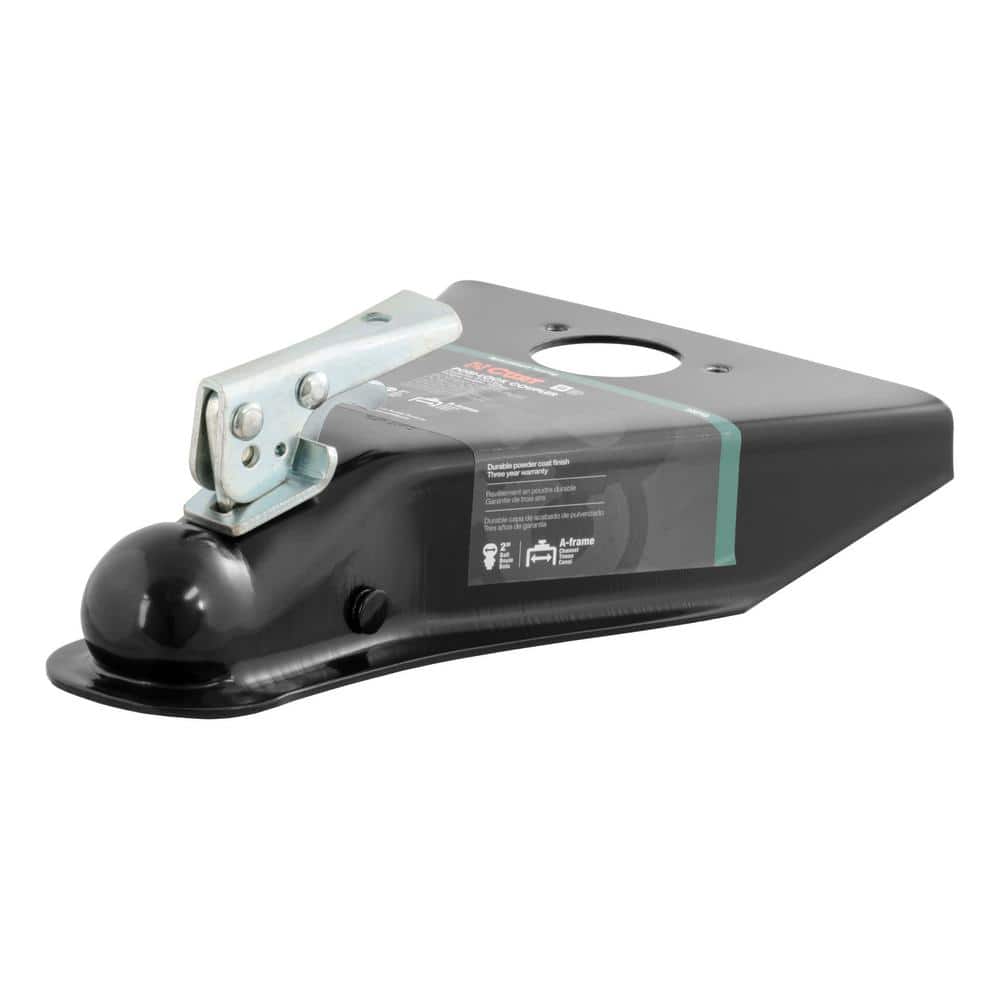2″ A-Frame Coupler with Posi-Lock (5,000 lbs., Black) - Hercitys