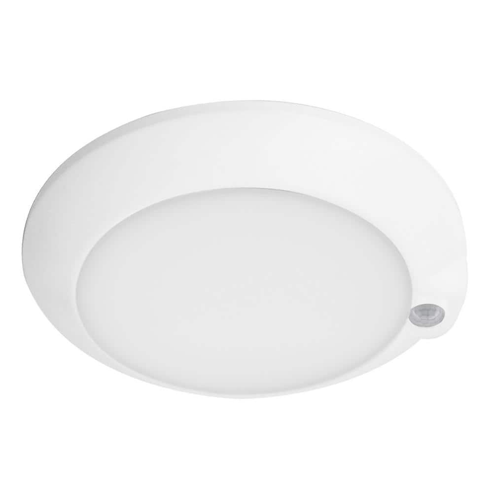 5.8 in. 5000K Dimmable LED Motion Sensor Flush Mount Ceiling Light Fixture - Hercitys