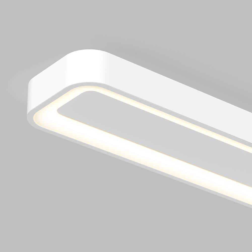 5.98 in. Aiden White LED Flat Panel 30-Watt 5CCT Selectable LED Integrated Linear Flat Panel - Hercitys