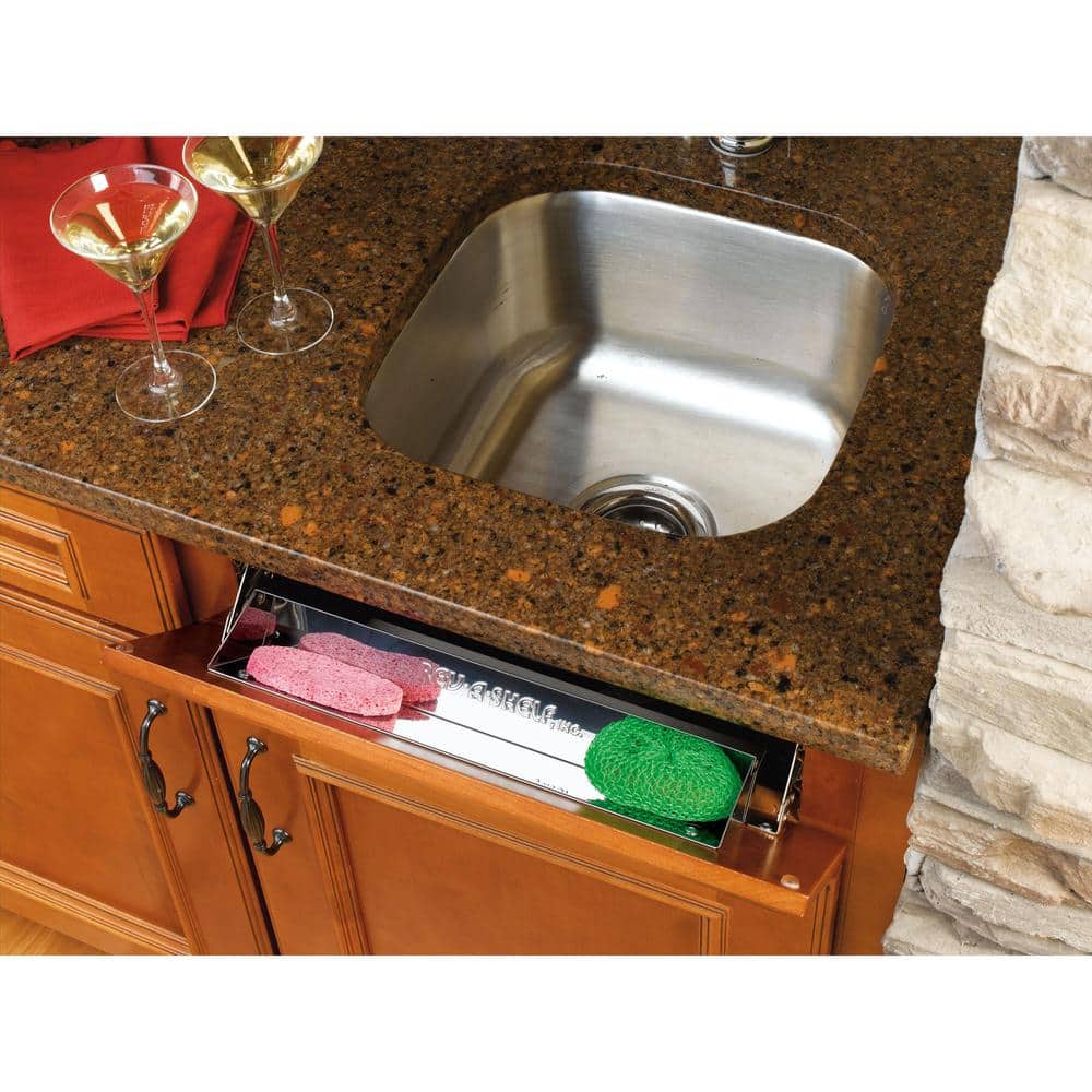 11.25 in.  Tip Out Tray Soft Close for Sink Base Cabinet - Hercitys