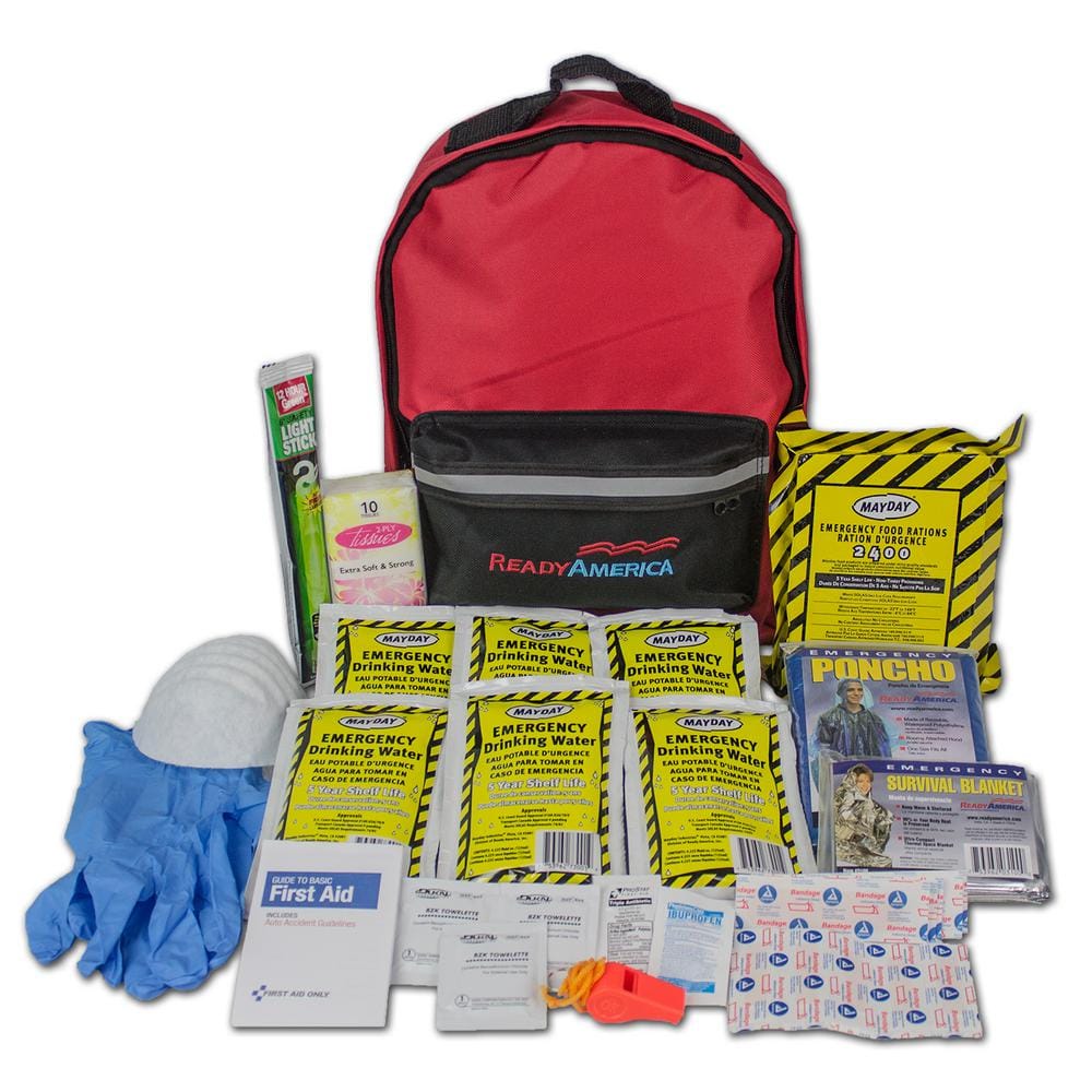 1-Person 3-Day Emergency Kit with Backpack - Hercitys