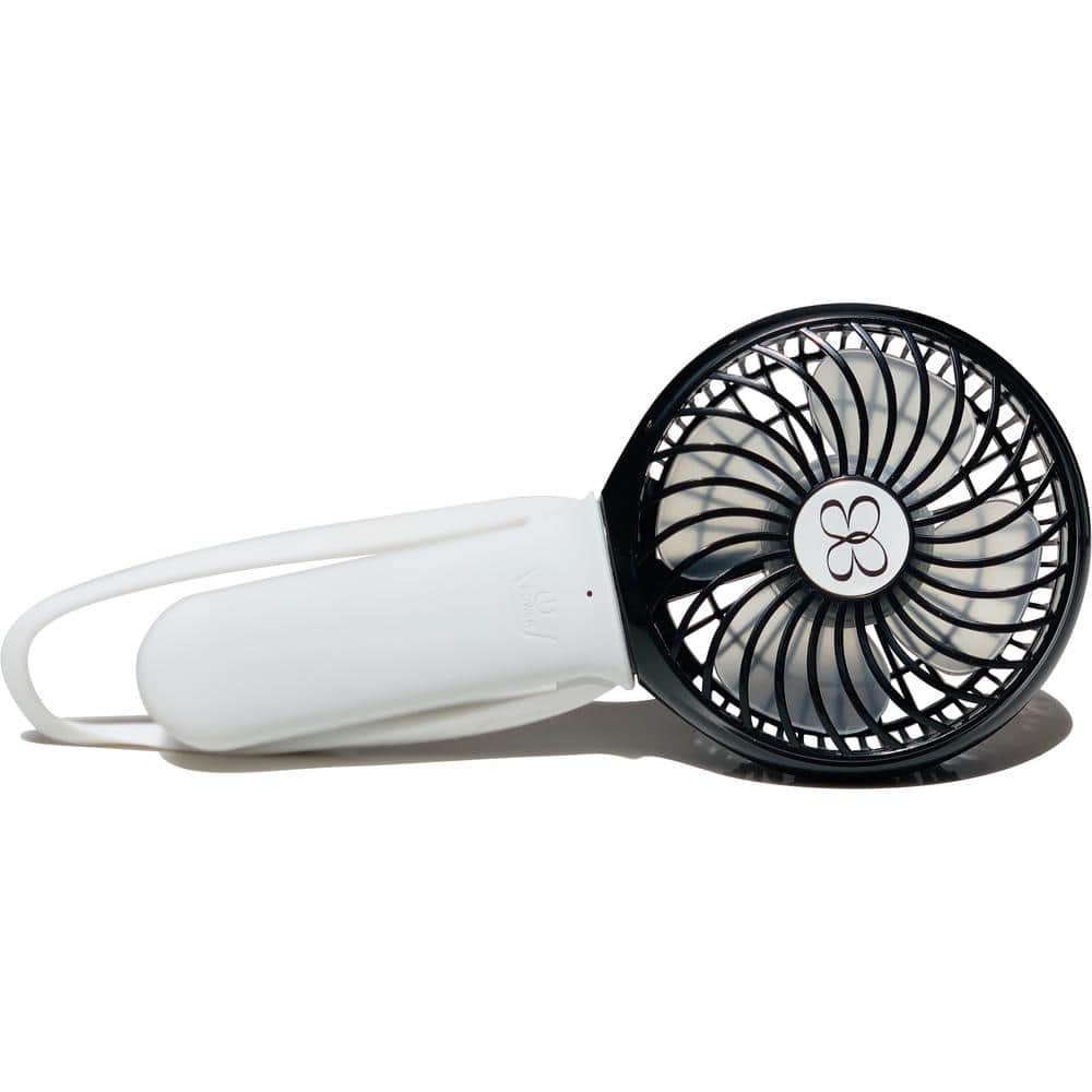 3 Speed Rechargeable Buggy Turbo Fan – White/Black - Hercitys