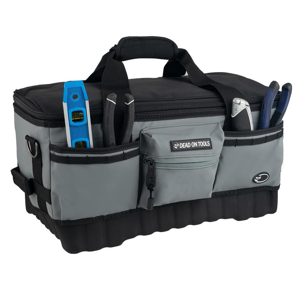 18 in. FlatTop Weather Resistant Tool Bag - Hercitys