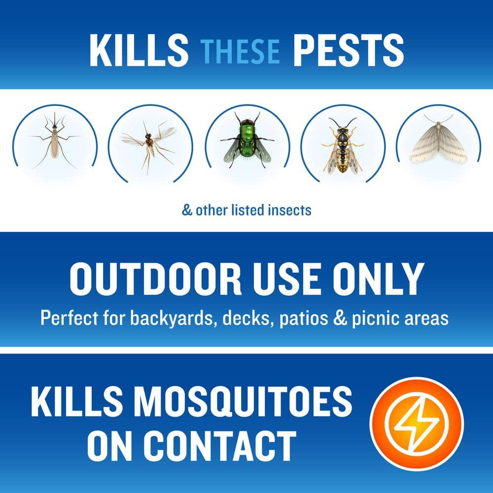 16 oz. Backyard Bug Control Outdoor Fogger Aerosol (Twin Pack) - Hercitys