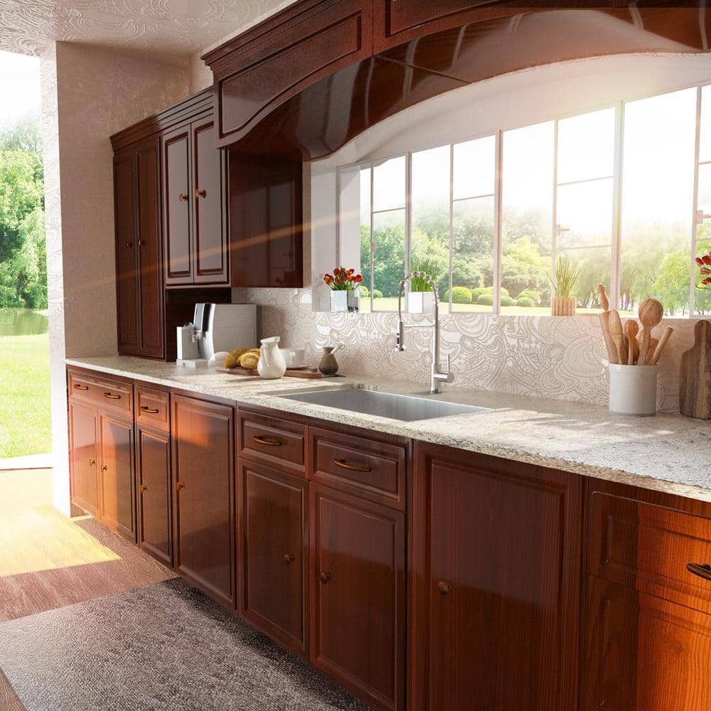 26 in. Drop-In/Undermount 16-Gauge Stainless Steel Single Bowl Kitchen Sink with Basket Strainer - Hercitys