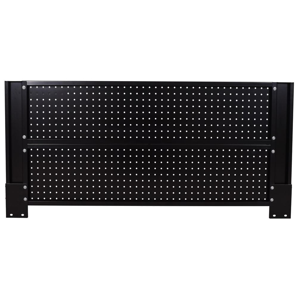 46 in. Black Steel Pegboard Attachment - Hercitys