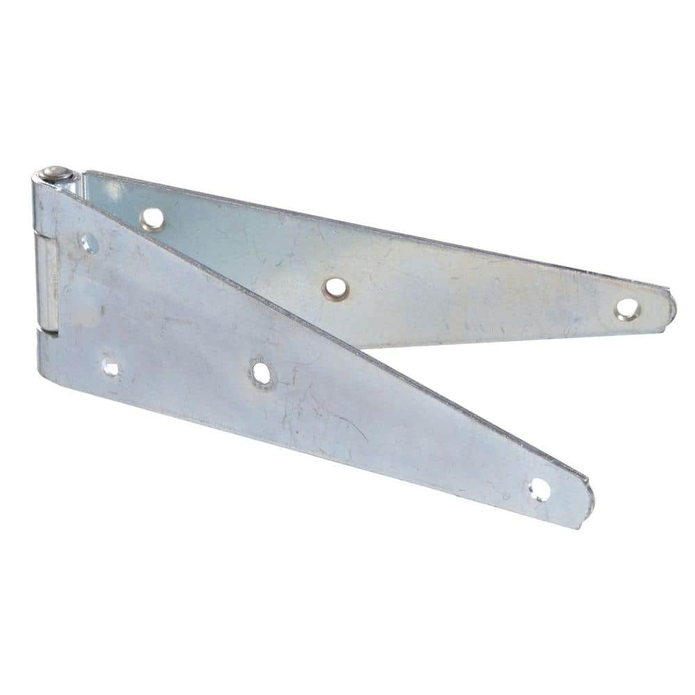 5 in. Heavy Strap Hinge in Zinc-Plated (5-Pack) - Hercitys