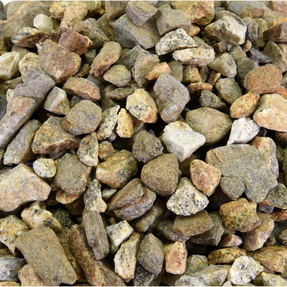 0.25 cu. ft. 3/4 in. Copper Canyon Crushed Landscape Rock for Gardening, Landscaping, Driveways and Walkways - Hercitys