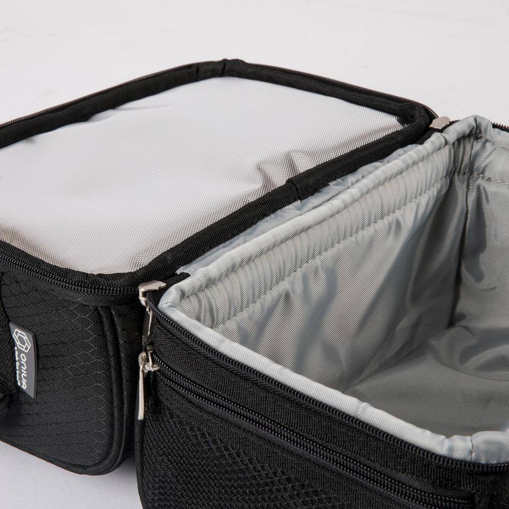 3 Qt. 8-Can Mickey Mouse Pranzo Lunch Tote Cooler in Black - Hercitys