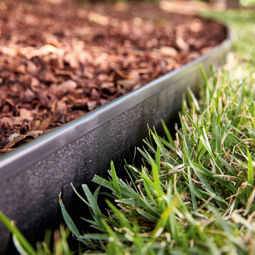 25 ft. Black Vinyl Trim Cap Edging - Hercitys