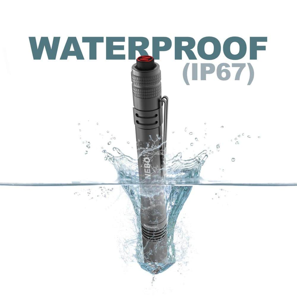 180 Lumens Flex Fuel Rechargeable Led Pocket Pen Flashlight - Hercitys