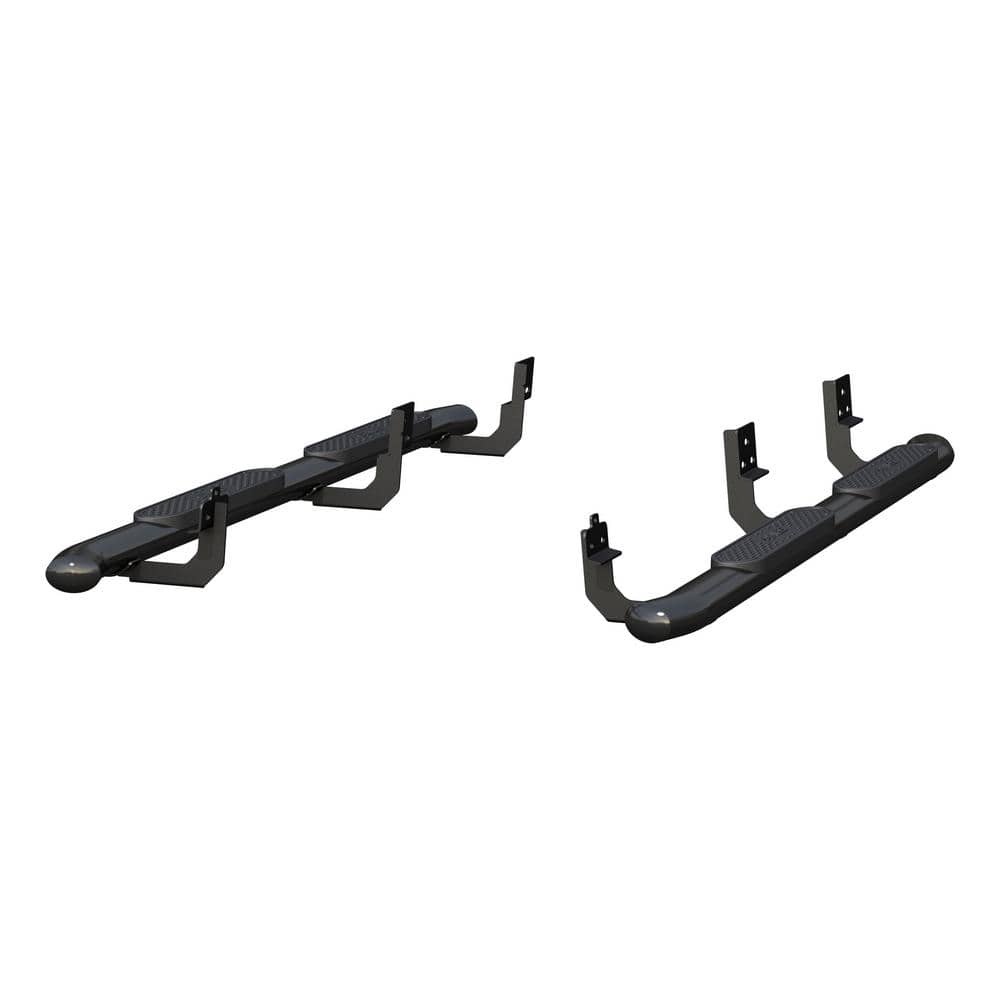 4-Inch Oval Black Steel Nerf Bars, Select Dodge, Ram 1500 - Hercitys