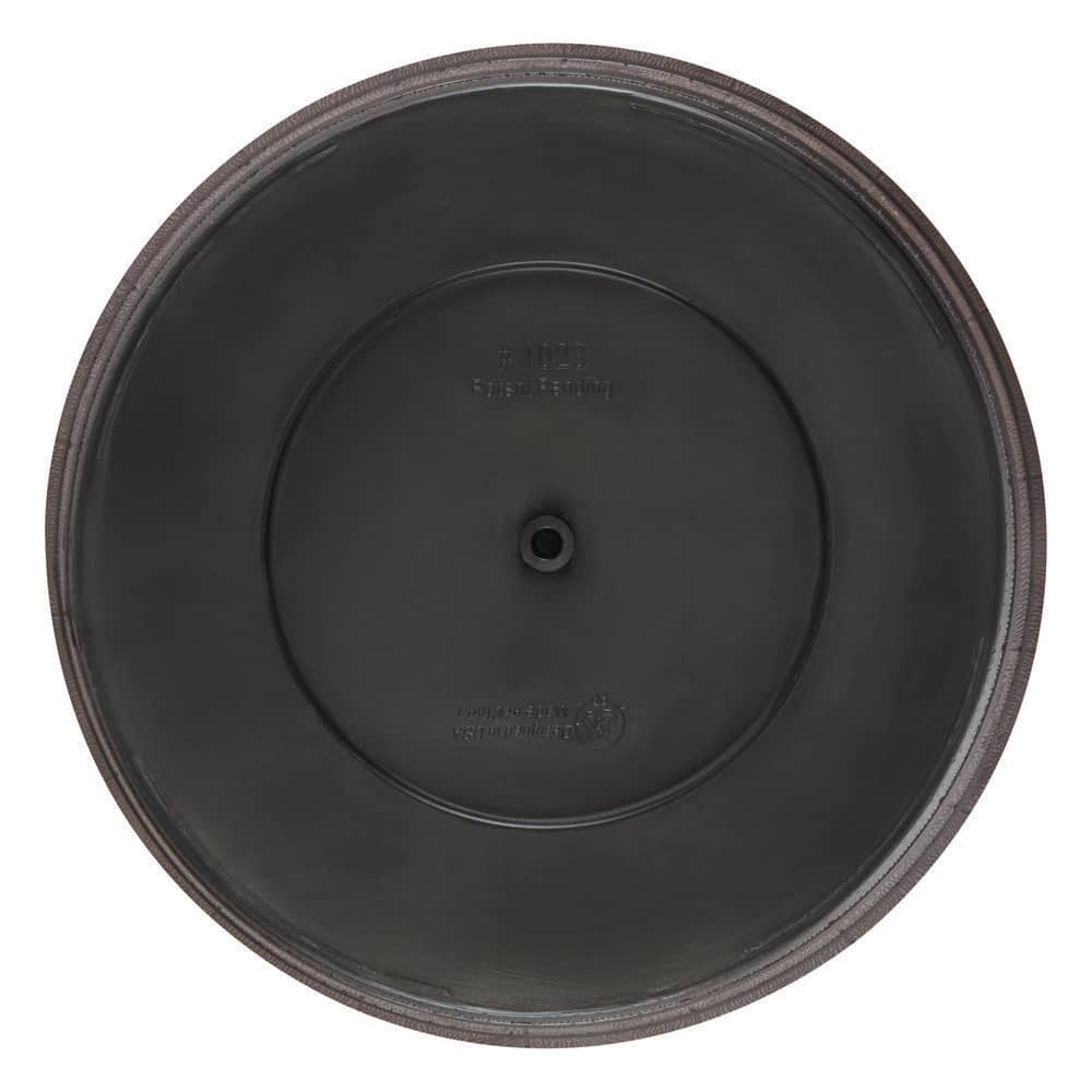 22 in. Cameron Whiskey Barrel Resin Planter (22 in. D x 13.5 in. H) with Drainage Hole - Hercitys