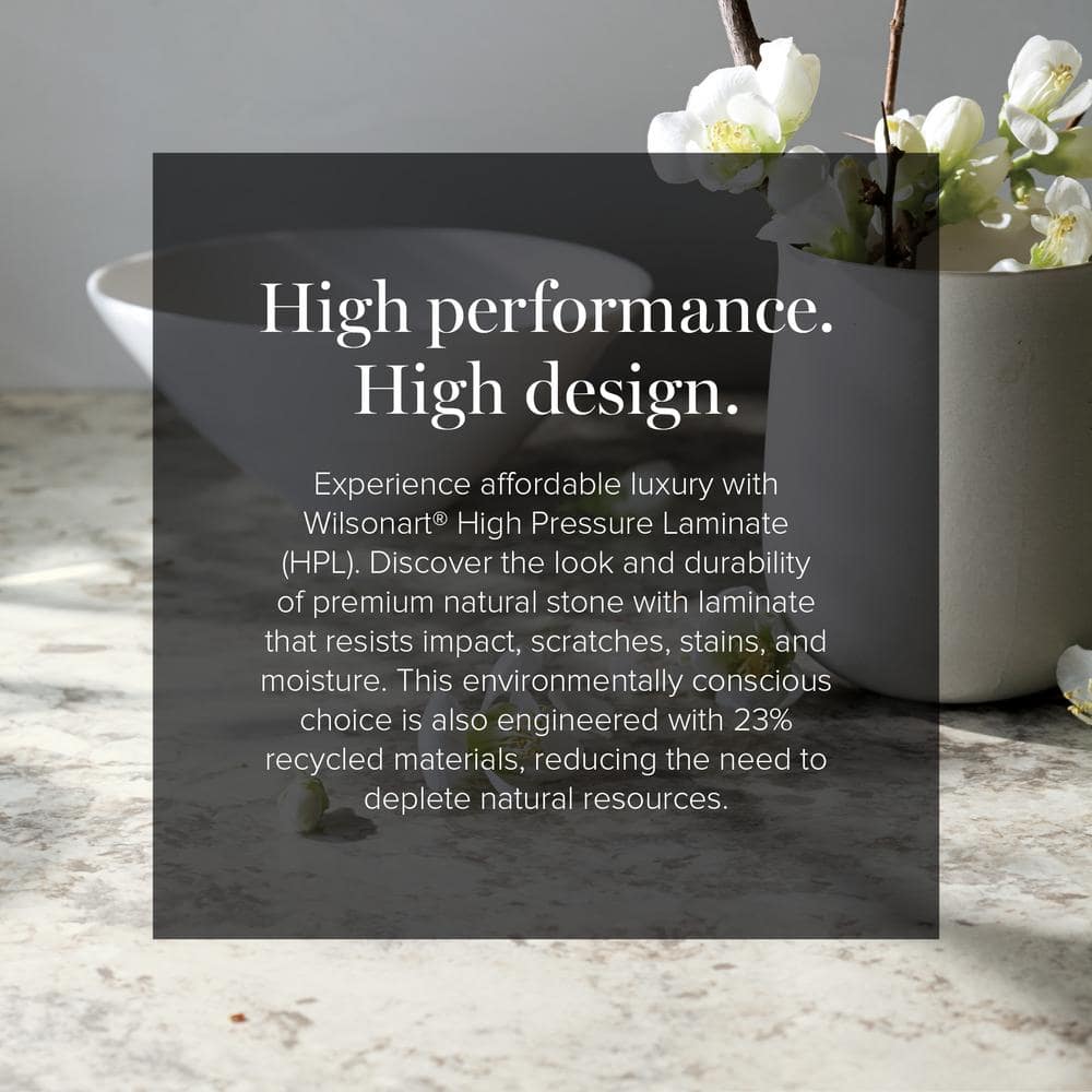 5 ft. x 12 ft. Laminate Sheet in Spring Carnival with Premium Quarry Finish - Hercitys