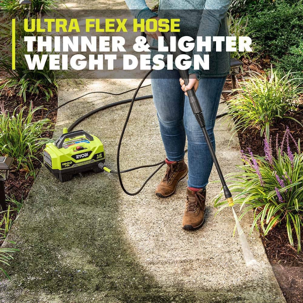 1800 PSI 1.2 GPM Cold Water Electric Pressure Washer with Surface Cleaner - Hercitys