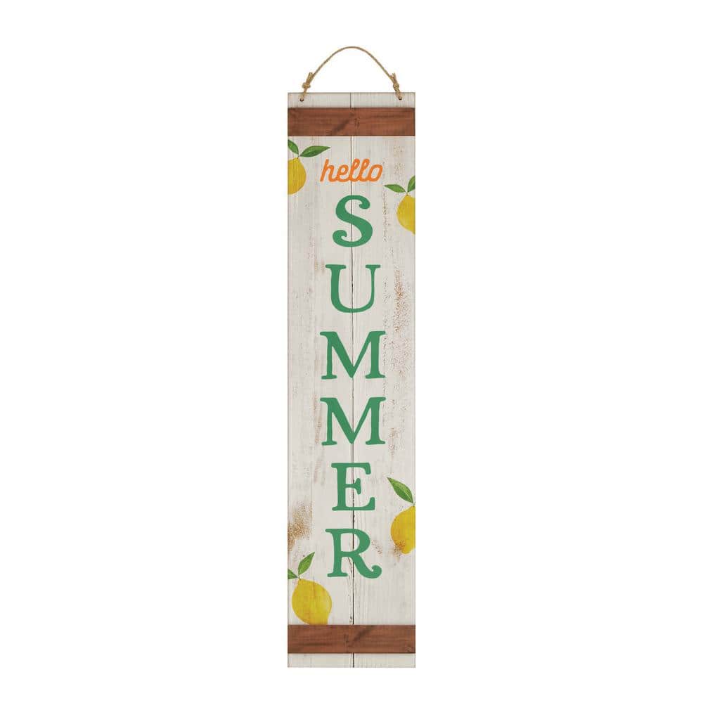 45 in. Summer & Patriotic Reversible Porch Sign - Hercitys
