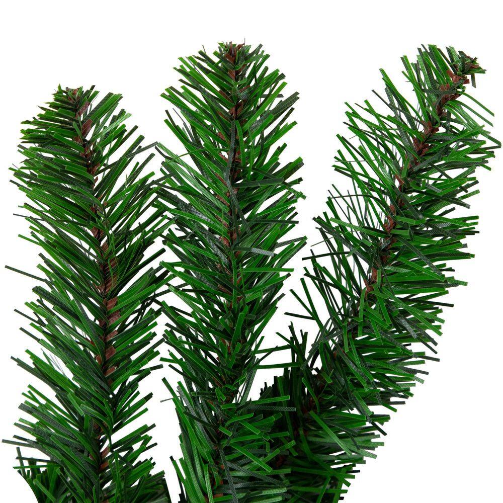 50 ft. x 14 in. Commercial Length 2-Tone Balsam Pine Artificial Garland-Unlit 50 ft. Length - Hercitys