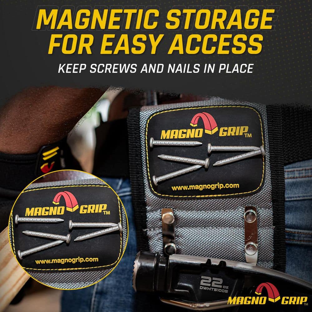 5 in. Platinum Pro Magnetic Hammer Holster Tool Holder - Hercitys