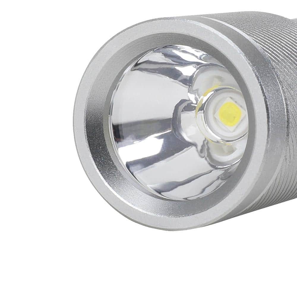 500 Lumens LED Rechargeable Aluminum Flashlight (2-Pack) - Hercitys