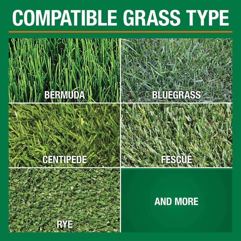 43.9 lbs. 15,000 sq. ft. Weed & Feed Weed Killer Plus Lawn Fertilizer - Hercitys