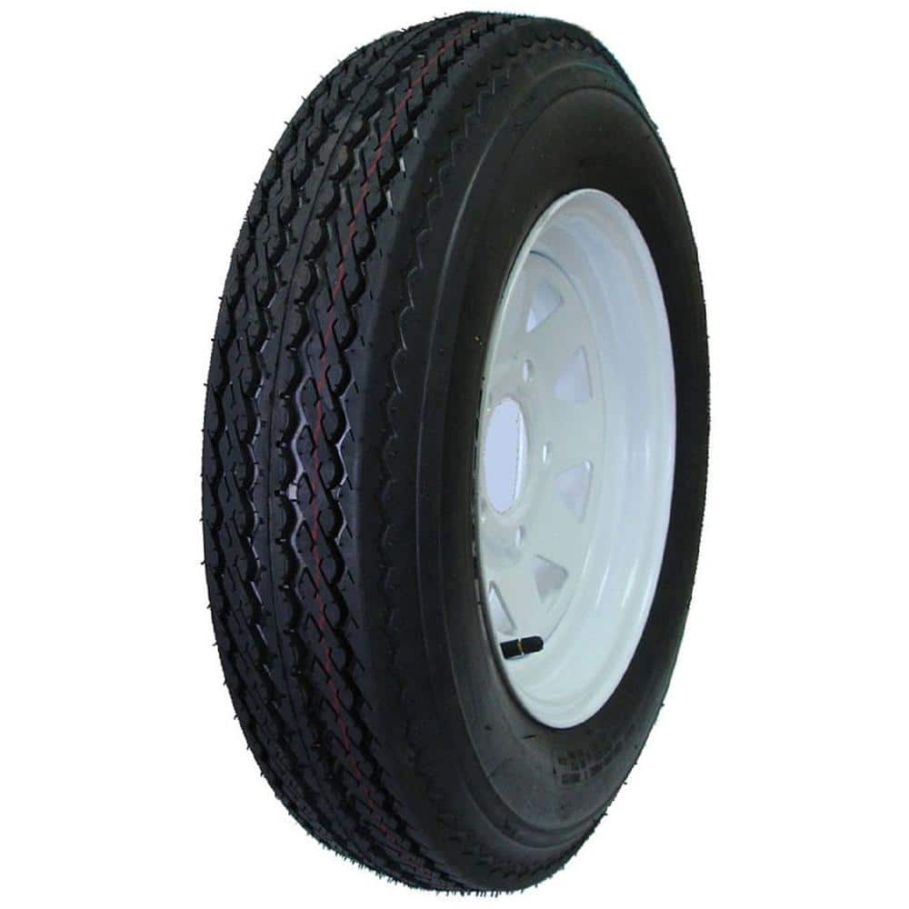 5 Hole 50 PSI 5.7 in. x 8 in. 4-Ply Tire and Wheel Assembly - Hercitys