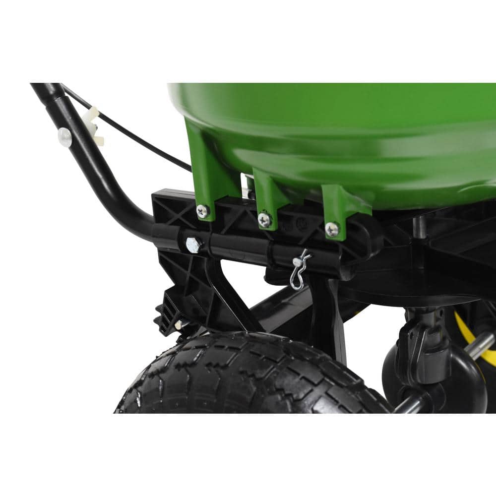 50 lbs. Push Broadcast Spreader for Seed and Fertilizer - Hercitys