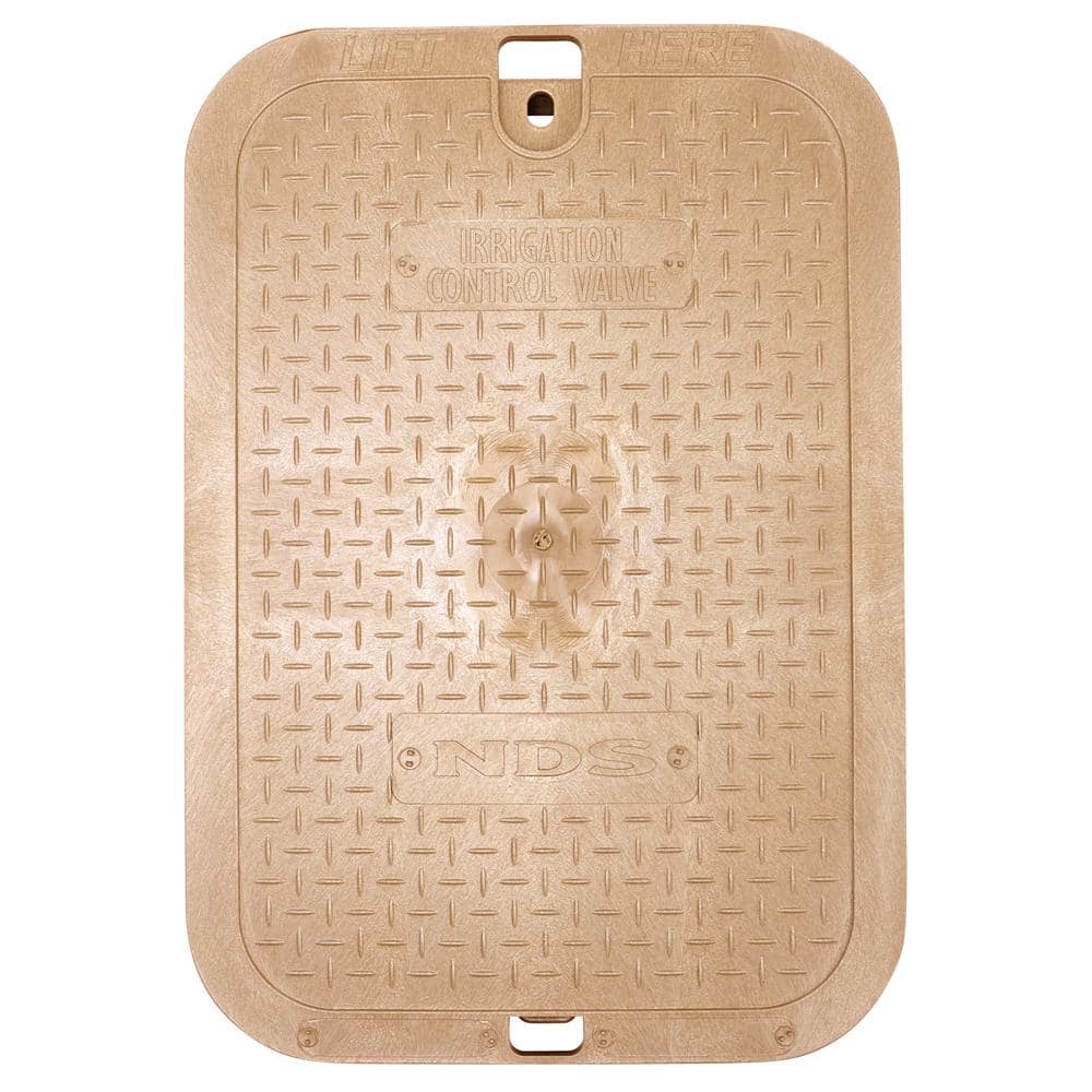 14 in. X 19 in. Rectangular Standard Series Valve Box and Cover, Sand Box, Sand ICV Cover - Hercitys