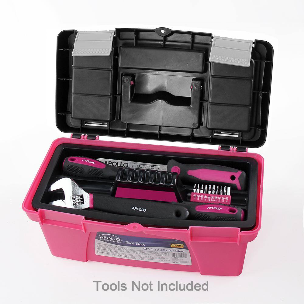 10 in., 12.5 in. and 16 in. Tool Box in Pink (3-Components) - Hercitys