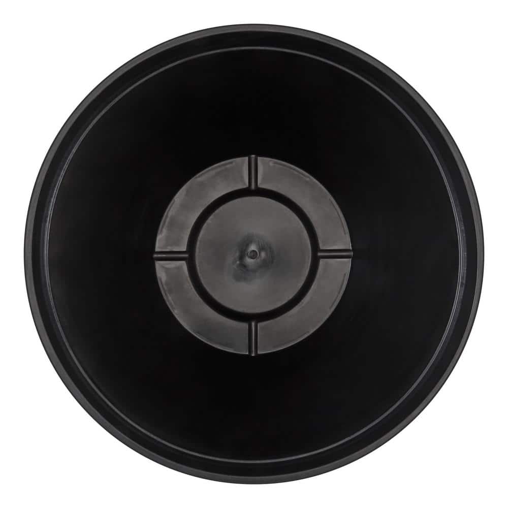 16 in. Reedley Large Kentucky Walnut Brown Resin Wine Barrel Planter (16 in. D x 11.5 in. H) - Hercitys