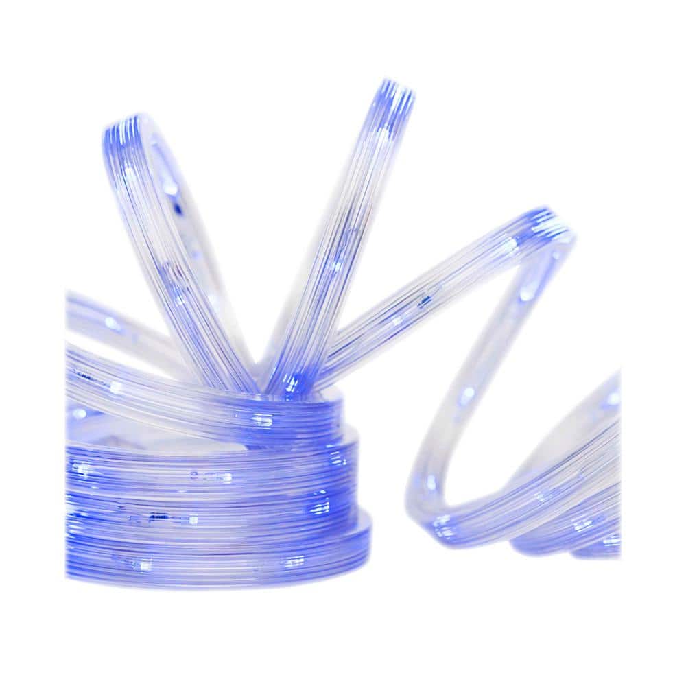 12 ft. 50-Light Blue LED Flat Rope Light - Hercitys