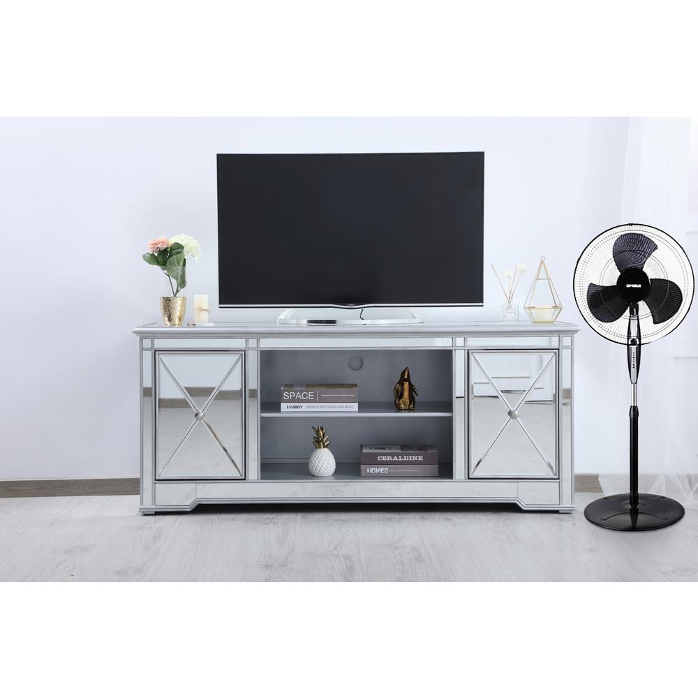 18 in. Oscillating Stand Fan with Remote Control in Black - Hercitys